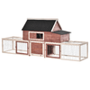 PawHut-Pollaio-a-Terra-Gabbia-per-Galline-Ovaiole-con-Recinto-Mobile-in-Metallo