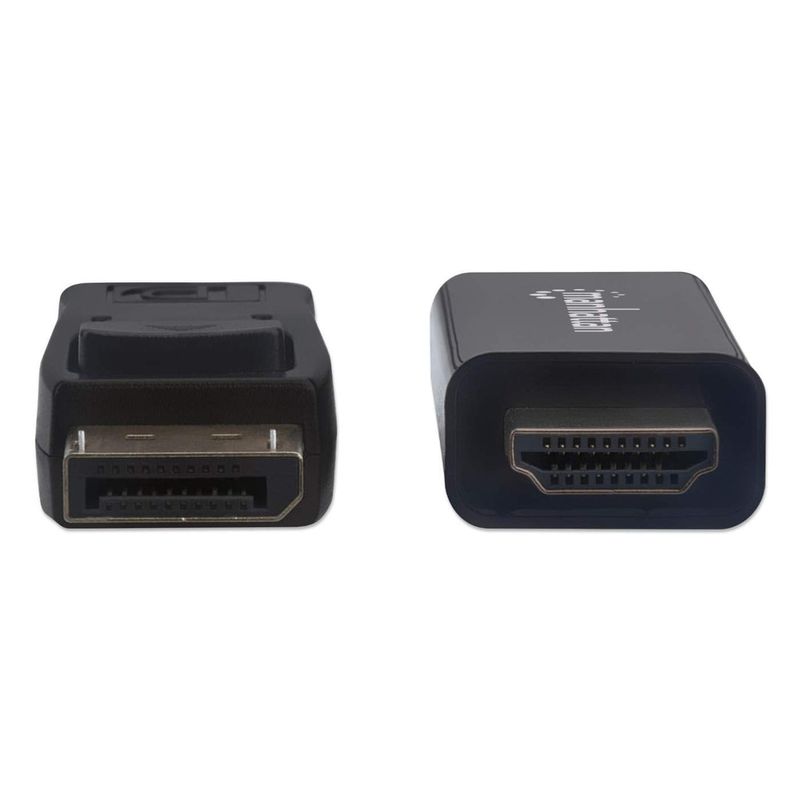 Manhattan-152662-cavo-e-adattatore-video-1-m-DisplayPort-HDMI-Nero--DisplayPort-1.1-to-HDMI-Cable-1080p60Hz-1m-Male-to-M