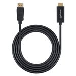 Manhattan-152662-cavo-e-adattatore-video-1-m-DisplayPort-HDMI-Nero--DisplayPort-1.1-to-HDMI-Cable-1080p60Hz-1m-Male-to-M