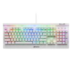 Sharkoon SKILLER SGK3 tastiera Gaming USB QWERTY Inglese Bianco