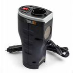 Technaxx TE13 Auto Nero (TECHNAXX VOLTAGE CONVERTERS - WITH 2 USB PORTS TE13 F/VEHICLE)