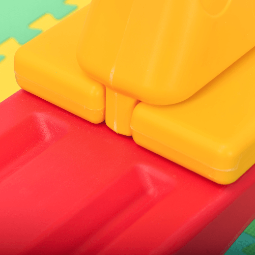 HOMCOM-Altalena-a-Bilico-con-Maniglie-Antiscivolo-per-Bambini-Eta-1-4-Anni-Plastica-HDPE-Atossica-150x32x60cm-Multicolore