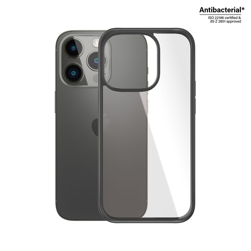 PanzerGlass-ClearCase-custodia-per-cellulare-155-cm-6.1-Cover-Trasparente--PANZERGLASS-CLEARCASE-BLACK---FRAME-APPLE-IPH