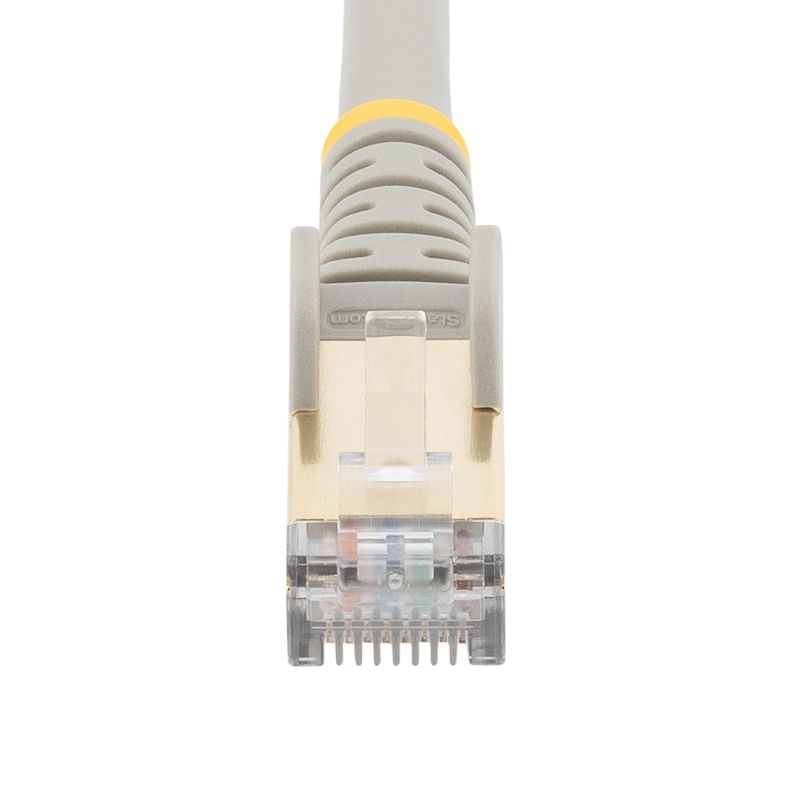 StarTech.com-Cavo-di-Rete-Ethernet-Cat6a---Cavo-Schermato-STP-da-50cm---Grigio--0.5M-CAT6A-PATCH-CABLE---GRAY---CAT-6A-N