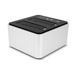 OWC OWCTCDRVDCK docking station per unità di archiviazione USB 3.2 Gen 2 (3.1 Gen 2) Type-C Nero, Argento