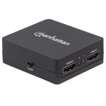 Manhattan-207652-ripartitore-video-HDMI-2x-HDMI--HDMI-Splitter-2-Port--1080p-Black-Displays-output-from-x1-HDMI-source-t