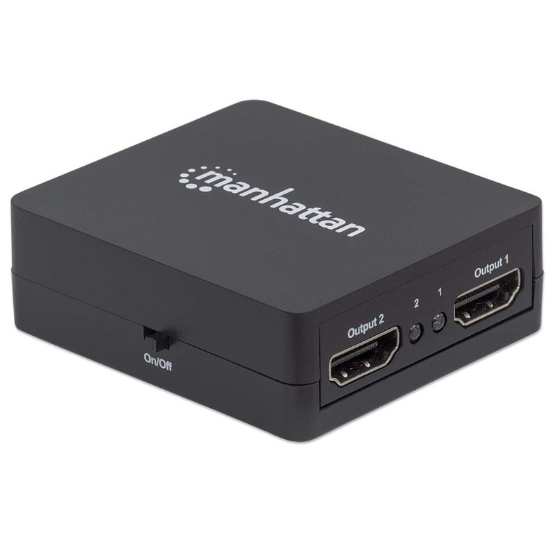 Manhattan-207652-ripartitore-video-HDMI-2x-HDMI--HDMI-Splitter-2-Port--1080p-Black-Displays-output-from-x1-HDMI-source-t