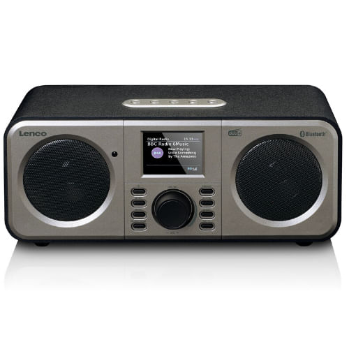 Radio-digitale-Lenco-DAR-030BK-con-DAB-Bluetooth-nera