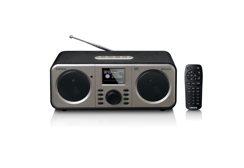 Radio-digitale-Lenco-DAR-030BK-con-DAB-Bluetooth-nera