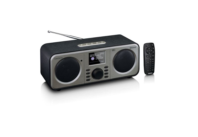 Radio-digitale-Lenco-DAR-030BK-con-DAB-Bluetooth-nera