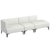 HOMCOM-Divano-Moderno-Modulabile-a-3-Sezioni-in-Tessuto-con-Gambe-in-Acciaio-250x75x70cm-Crema