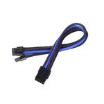 Silverstone SST-PP07-PCIBA cavo di alimentazione interno 025 m (Silverstone PCI 8-Pin to 6 2- pin PCIe Cable 25 cm - Bla