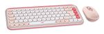 Logitech-POP-Icon-Combo-tastiera-Mouse-incluso-Universale-Bluetooth-QWERTY-US-International-Rosa-Bianco