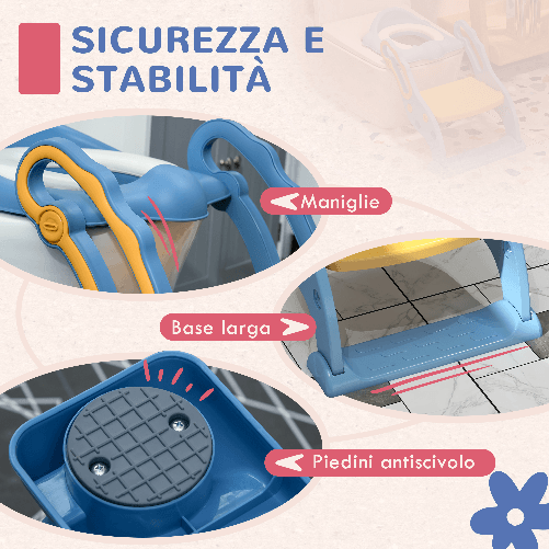 ZONEKIZ-Riduttore-Water-con-Scaletta-Regolabile-e-Maniglie-Pieghevole-con-Cuscino-Rimovibile-Blu