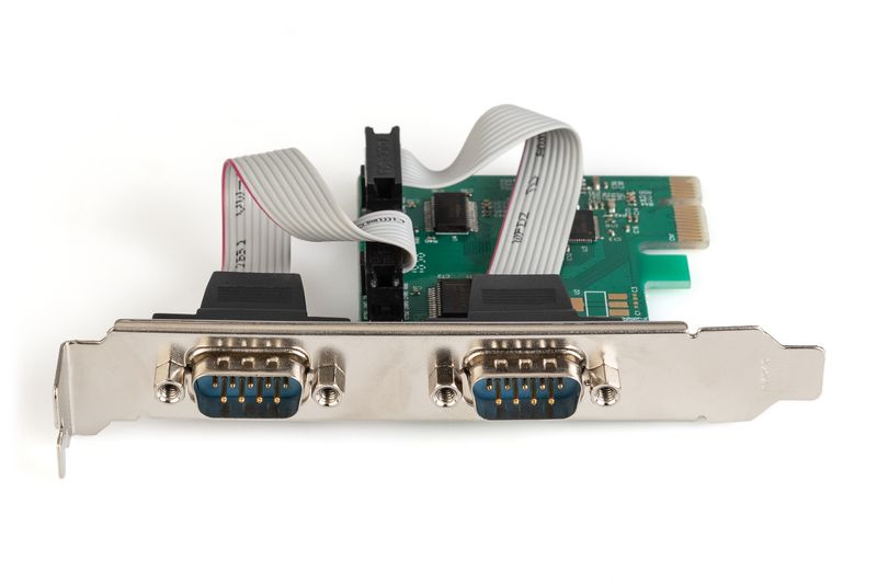 Scheda-Pci-Express-Con-2-Porte-Seriali-9-Poli