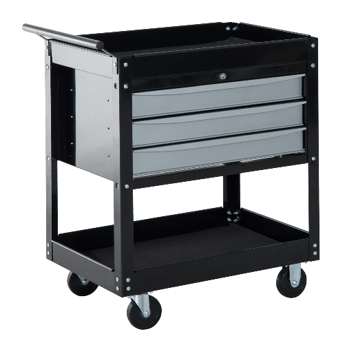 HOMCOM-Carrello-da-Officina-Professionale-Cassettiera-Portautensili-in-Lamiera-Nero-68-x-46-x-88cm