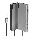 ALOGIC ULDPLSV2-SGR replicatore di porte e docking station per laptop Cablato USB 3.2 Gen 1 (3.1 Gen 1) Type-C Nero