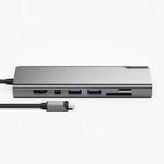 ALOGIC-ULDPLSV2-SGR-replicatore-di-porte-e-docking-station-per-laptop-Cablato-USB-3.2-Gen-1-3.1-Gen-1-Type-C-Nero-Grigio