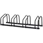 HOMCOM-Rastrelliera-Portabiciclette-Parcheggio-per-4-Biciclette-in-Acciaio-110x33x27-cm-Nero