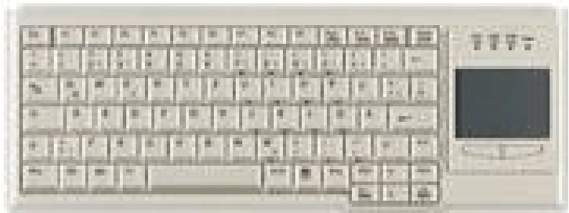 Industry-4.0-Compact-Ultraflat-Touchpad-Keyboard---Corded---QWERTY---Light-Grey