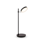 Maytoni Lampada Da Tavolo Moderno Fad Metallo Nero Acrilico 1 Luce Led 8W