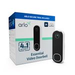 Arlo Essential 2 AVD4001 2K Videocitofono campanello senza fili WiFi