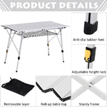 Outsunny-Tavolo-da-Campeggio-Pieghevole-Multifunzione-in-Alluminio-con-Custodia-e-Altezza-Regolabile-Sostiene-fino-40-Kg