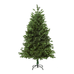 HOMCOM Albero di Natale Artificiale da 150cm con 440 Rami, Base Pieghevole e Rimovibile