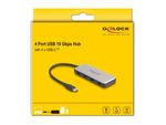 Delock-Hub-USB-Type-C-USB-da-10-Gbps-con-4-prese-USB-Type-C-e-PD-85-watt