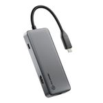 ALOGIC SPARK USB tipo-C Grigio (USB 4 SPARK 6-IN-1 HUB - WITH - 8K HDMI)