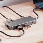 ALOGIC-SPARK-USB-tipo-C-Grigio--USB-4-SPARK-6-IN-1-HUB---WITH---8K-HDMI-