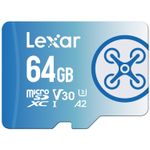 Lexar FLY microSDXC UHS-I card 64 GB Classe 10