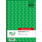 Sigel Modulo SIGEL libretto fattura SD032 DIN A5 3x 40 pagine