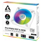 ARCTIC-P14-PWM-PST-A-RGB-Case-per-computer-Ventilatore-14-cm-Bianco-1-pz--Arctic-14cm-P14-Semi-Passive-PWM-PST-ARGB-Case