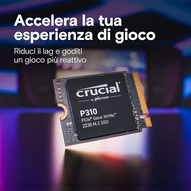 Crucial-P310---SSD---Extreme-Performance---1-TB---internal---M.2-2230---PCIe-4.0-x4-NVMe