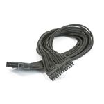 Phanteks 24-Pin ATX Cable Extension 50cm - Sleeved Black