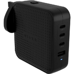 Targus Caricabatterie da viaggio Hyper HyperJuice USB-C GaN da 100 W (3C1A) - Nero