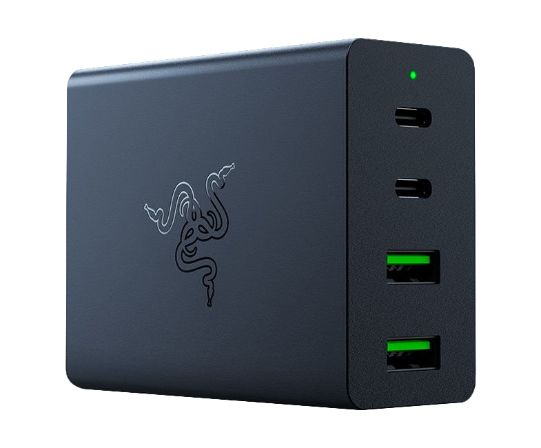 Razer-RC21-01700100-R3M1-Caricabatterie-per-dispositivi-mobili-Nero-Interno--USB-C-130W-GAN-CHARGER-RAZOR-NOTEBOOK-