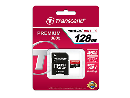 128GB-microSD-w--adapter-U1--Lesegeschwindigkeit-Bis-zu-45-MB-s