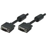 Manhattan SVGA 1.8m cavo VGA 1,8 m VGA (D-Sub) Nero