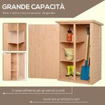 Outsunny-Casetta-da-Giardino-in-Legno-di-Abete-Impermeabile-Capanno-Attrezzi-da-Esterno-75x56x115cm