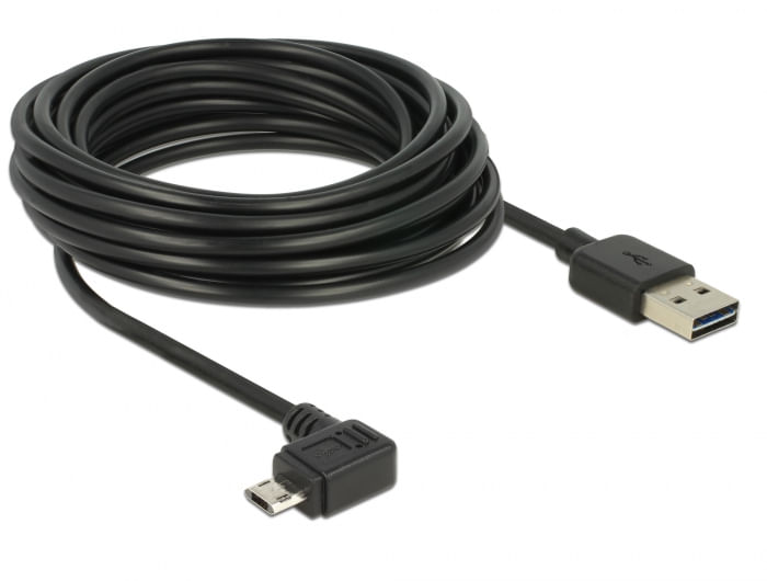 Delock-Easy---USB-Kabel---USB--M--umkehrbar-bis-Micro-USB-Typ-B--M--links-rechts-abgewinkelt-umkehrbar---USB2.0---50m-