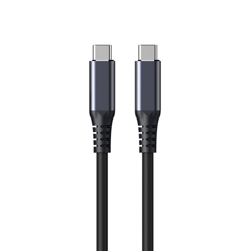 INFINITE-USB-C-Cable-1m-USB4---Gen2-100W-20Gbps-Black.---Recycled-Plastic.-Super-Soft---Warranty-60M