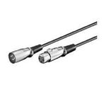 Microconnect-XLRMF3-cavo-per-tastiera-video-e-mouse-Nero-3-m--XLR-connection-cable-3-meter---XLR-3-pin---XLR-3-pin-M-F--