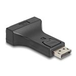 Delock Adattatore Delock DisplayPort 1.1 maschio a DVI femmina passivo nero