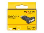 Adattatore-Delock-DisplayPort-1.1-maschio-a-DVI-femmina-passivo-nero