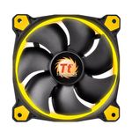 Thermaltake Riing 14 Case per computer Ventilatore 14 cm Nero, Giallo