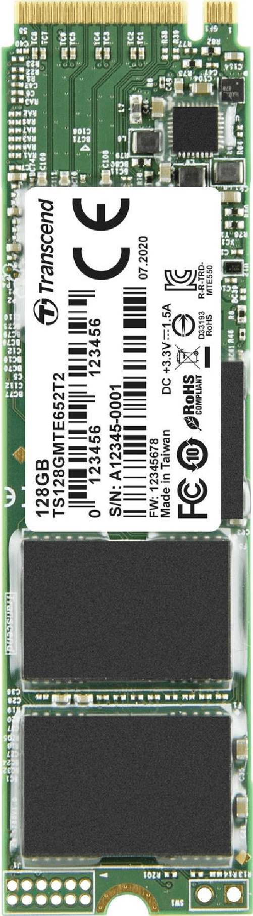 Transcend-MTE652T2-M.2-128-GB-PCI-Express-3.1-3D-TLC-NAND-NVMe--Transcend-MTE652T2---SSD---128-GB---interno---M.2-2280--