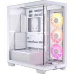 Corsair iCUE LINK 3500X RGB Midi Tower Bianco (Corsair iCUE LINK 3500X RGB Gaming Case w/ Glass Side & Front E-ATX 3x RG