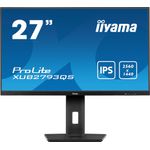 Iiyama ProLite XU2793QS-B6 Monitor PC 68,6 cm (27") 2560 x 1440 Pixel 2K Ultra HD LED Nero